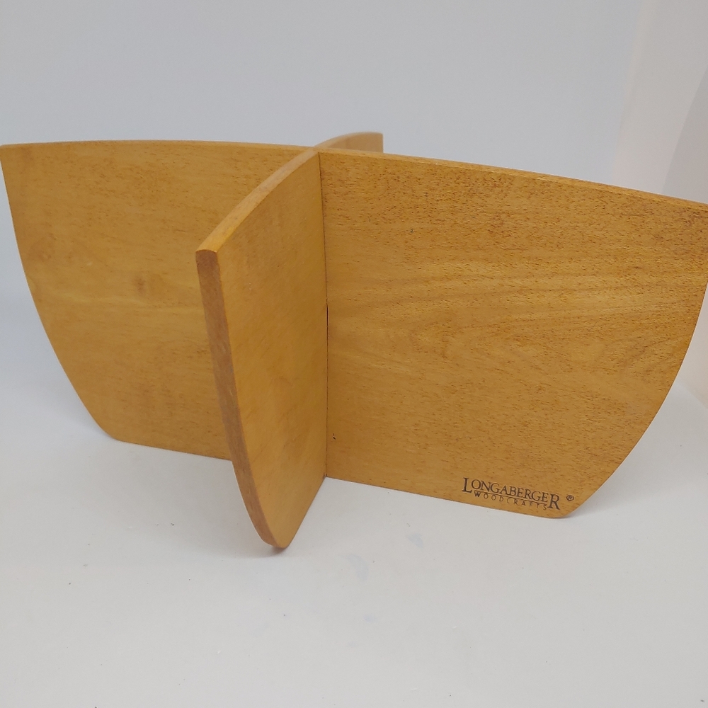 Longaberger Basket Divider Insert Wood
